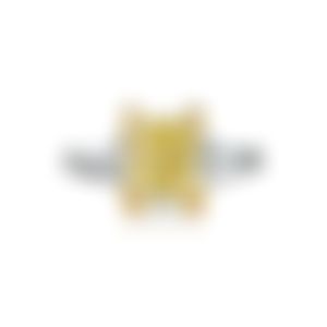 Кольцо с жёлтым бриллиантом 3.01 карат в белом золоте