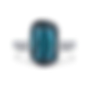 Кольцо из белого золота с турмалином индиголитом 4.09 карат