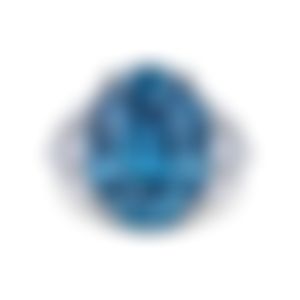 Кольцо из белого золота с цирконом 13.95 карата, дизайн Parure Atelier