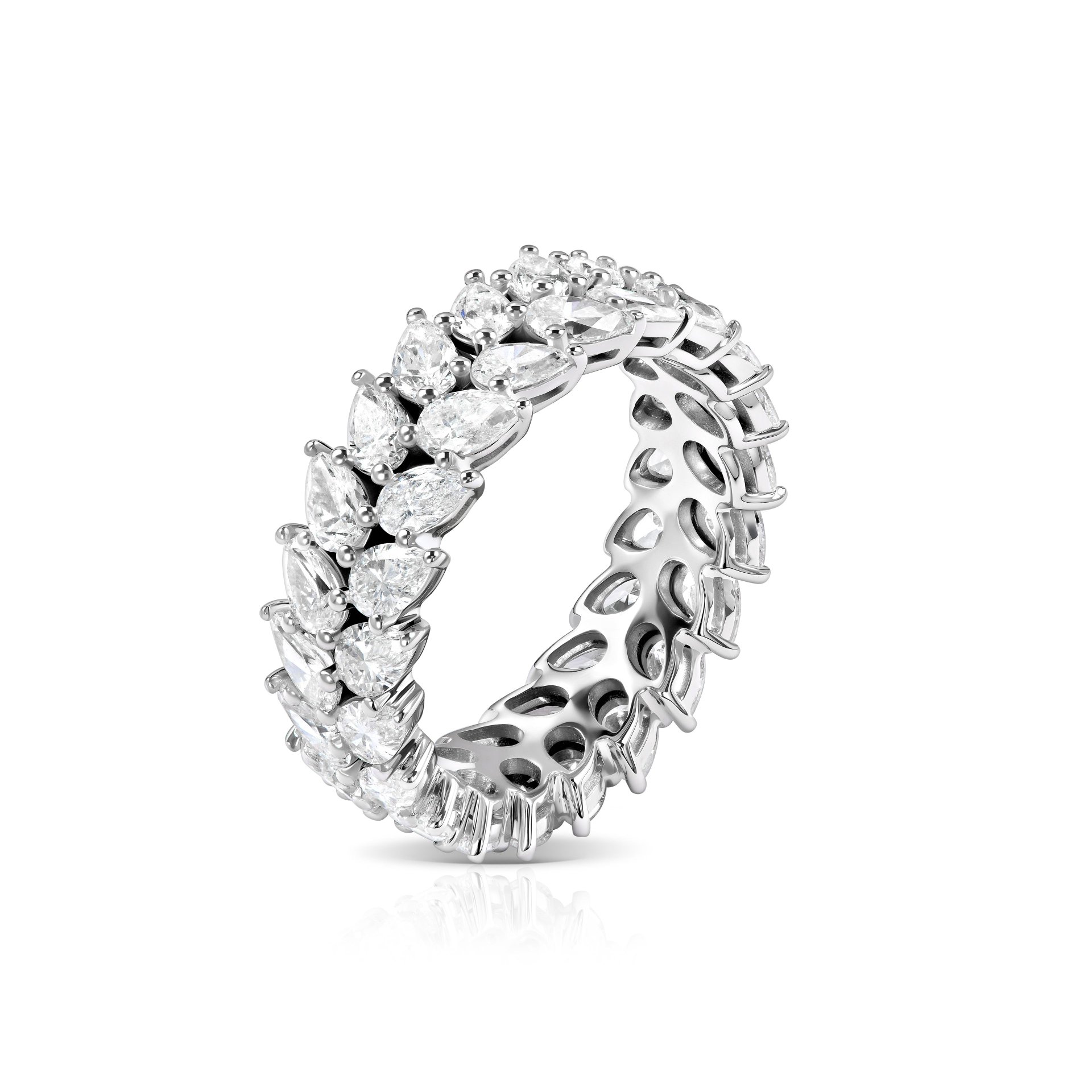 Кольцо-дорожка с бриллиантами 4.48 карат из Parure Atelier