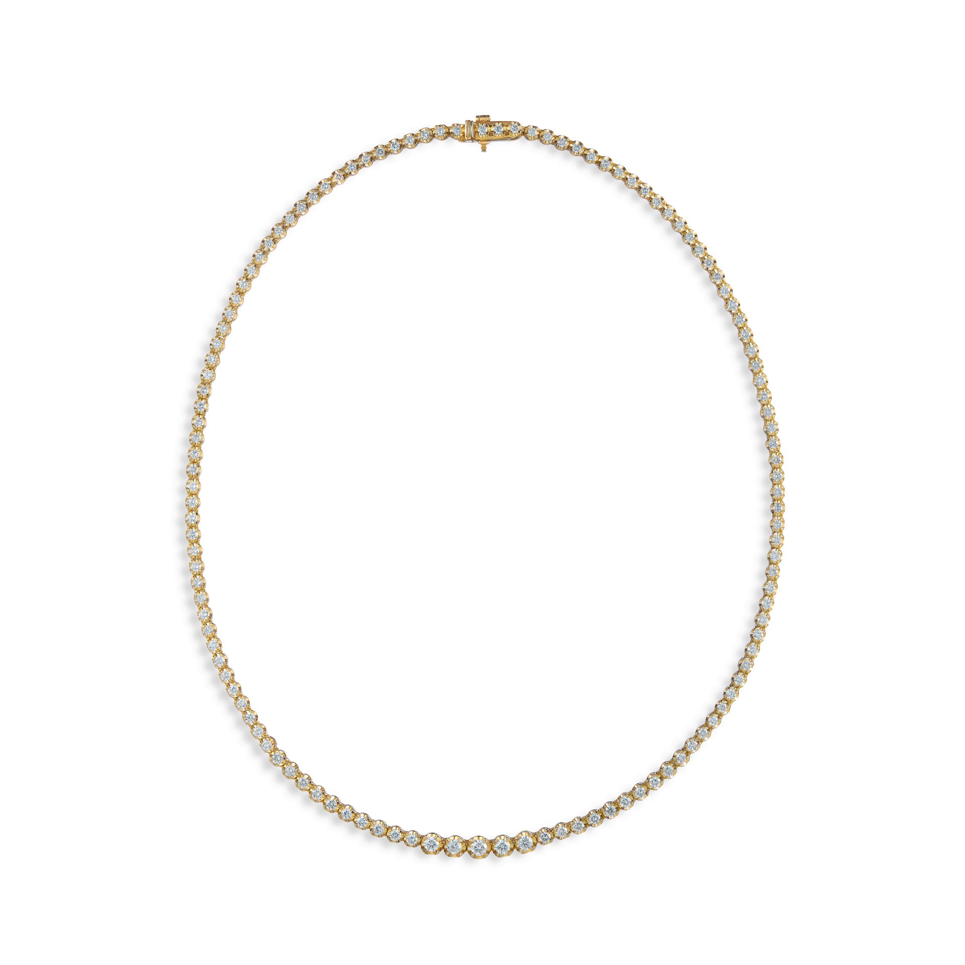 Колье с бриллиантом 5.023 карата из коллекции Parure Atelier