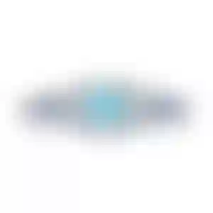 Браслет Souffle de la Mer с турмалином Параиба 15.97 карат в белом золоте