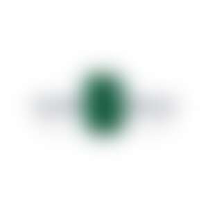 Кольцо с изумрудом 1.90 карат в белом золоте от Parure Atelier