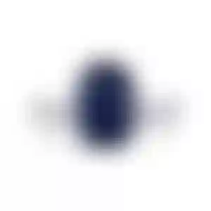 Кольцо с сапфиром 3.84 карата из белого золота, дизайн Parure Atelier