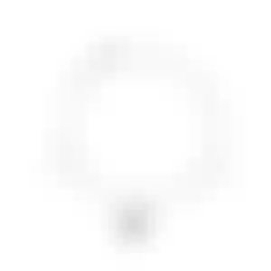 Браслет из белого золота с бриллиантом 0.453 кт и аквамарином