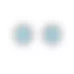 Пусеты из белого золота с турмалинами Параиба 0.85 и 1 карат