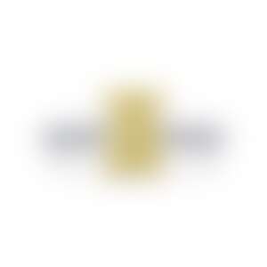 Кольцо из белого золота с желтым бриллиантом 2.07 карат.