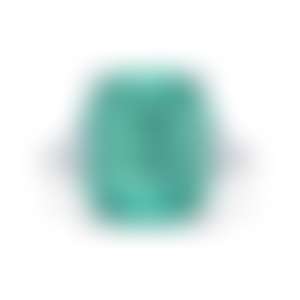 Кольцо с изумрудом 7.44 карата в белом золоте от Parure Atelier