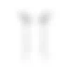 Серьги из белого золота с аквамаринами и бриллиантами 0.645 карата.