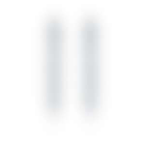 Серьги из белого золота с бриллиантами 6.28 карата