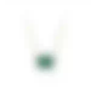 Подвеска из желтого золота с изумрудом 1.62 карата