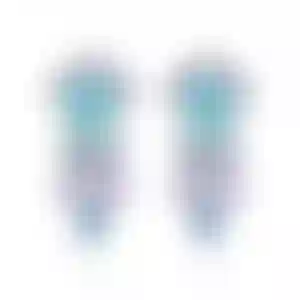 Серьги Souffle de la Mer с турмалинами Параиба 10.96 и 11.49 карат в белом золоте