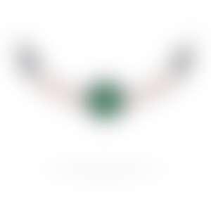 Кольцо Glory с изумрудом 27.87 карат в белом золоте от Parure Atelier