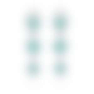 Серьги из белого золота с изумрудами 4.39 карата, дизайн Parure Atelier