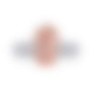 Кольцо из белого золота с розовым бриллиантом 5.04 карата.