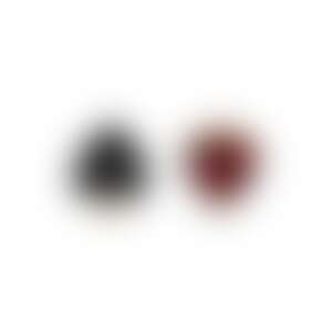 Пусеты «Пики и червы» с шпинелью 4.71 карата в белом золоте.