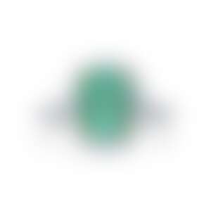 Кольцо с изумрудом 3.09 карат в белом золоте, дизайн Parure Atelier