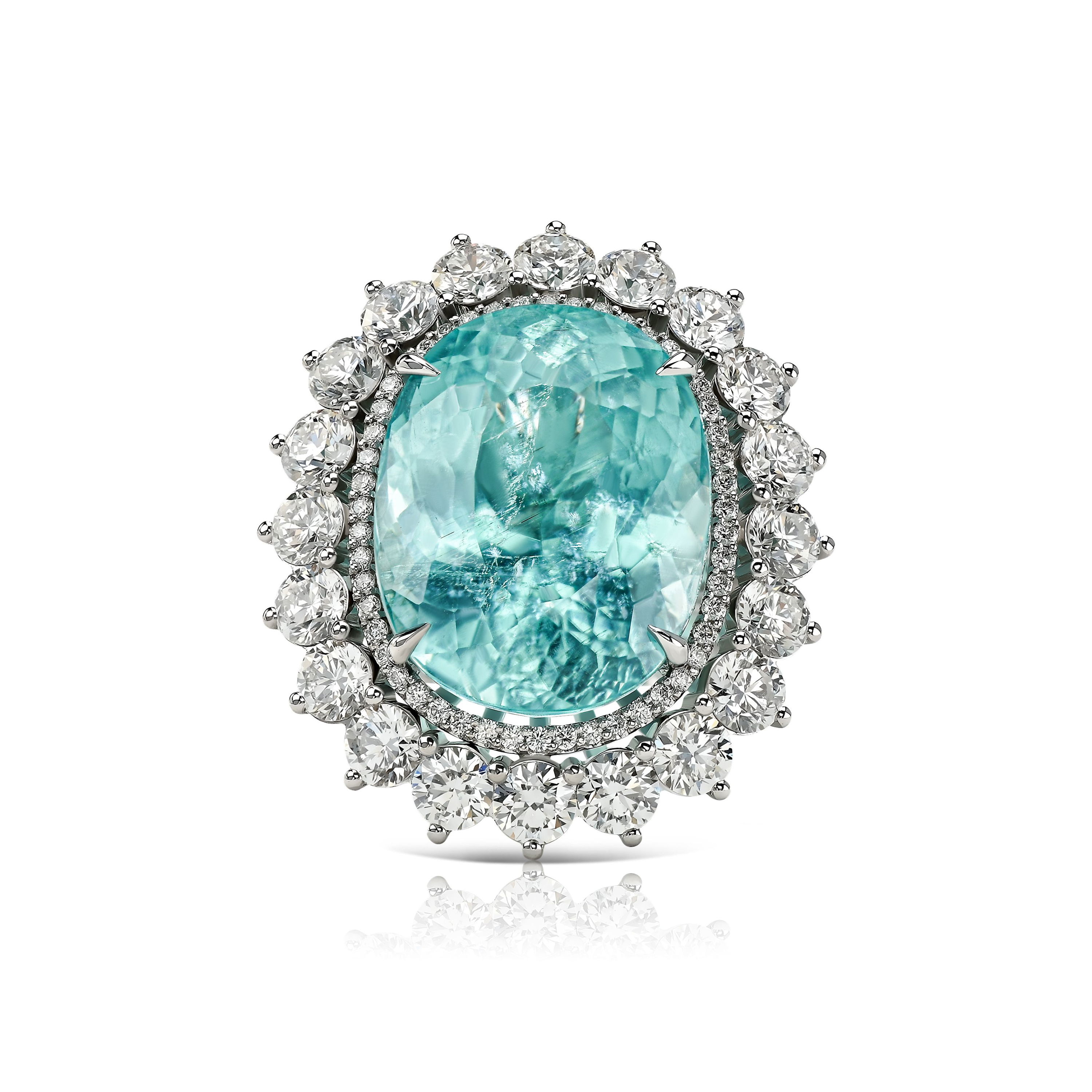 アクセサリー Adlin Hue Paraiba Tourmaline Ring 1982 Paraiba Tourmaline | One of a Kind Reni Ring – Adlin Hue