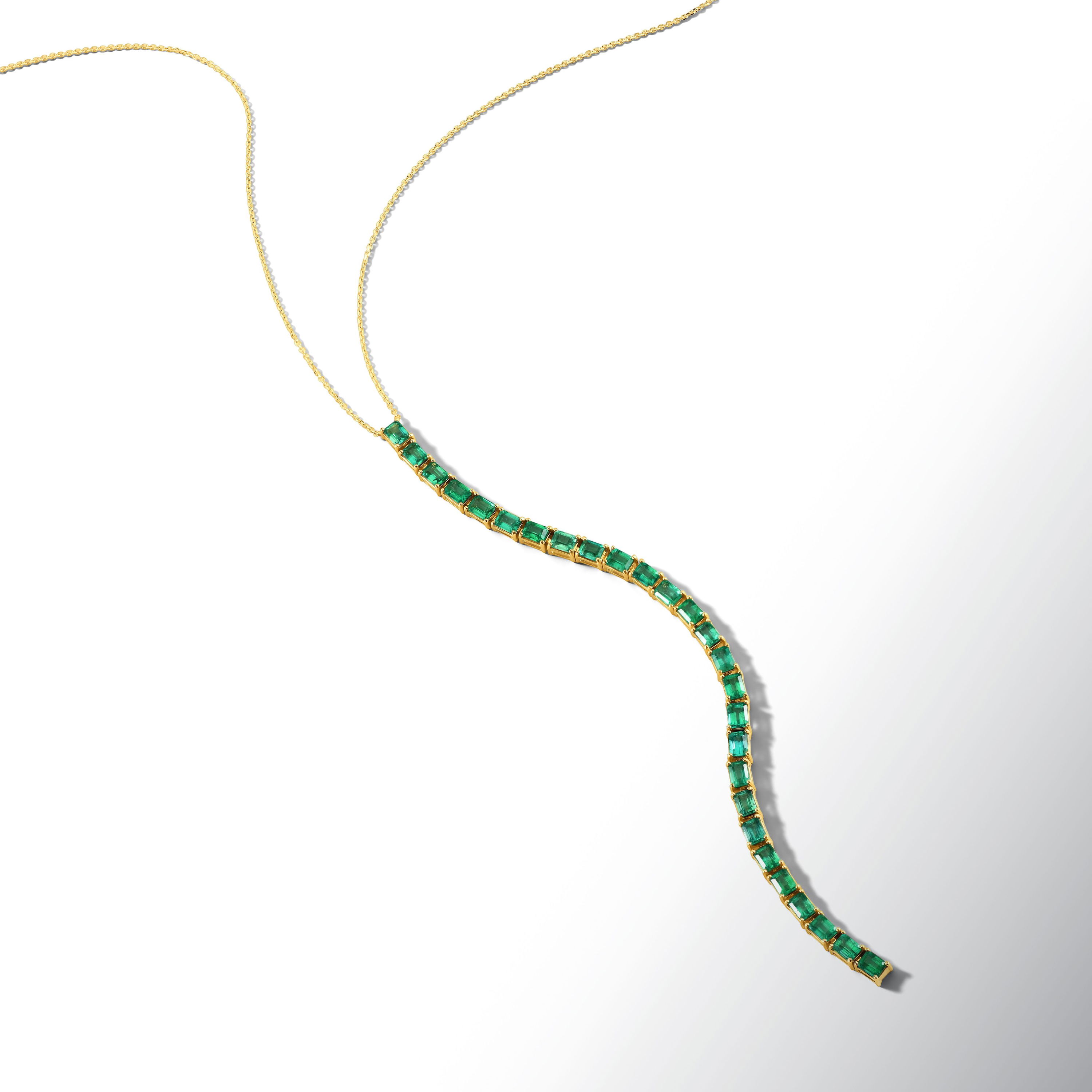 Колье с изумрудом 6.524 карата от Parure Atelier