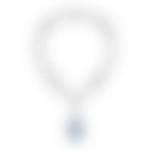 Колье Bleu Infini с аквамарином 29.3 карат в белом золоте