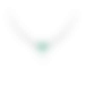 Колье с изумрудом 7.57 карат в белом золоте от Parure Atelier